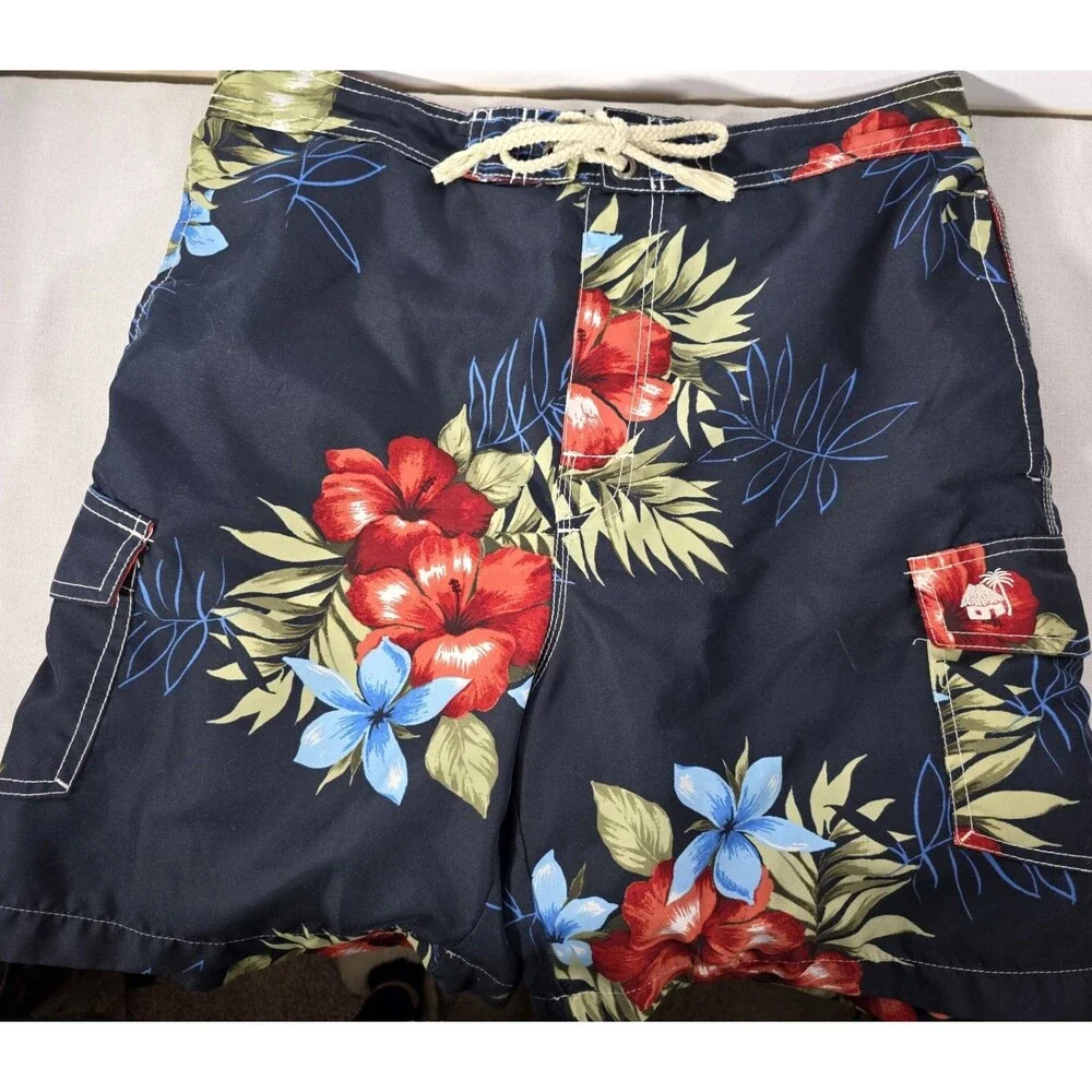 Caribbean Joe Men's Large Swimwear. Multi-Color Swimwear. Size L.